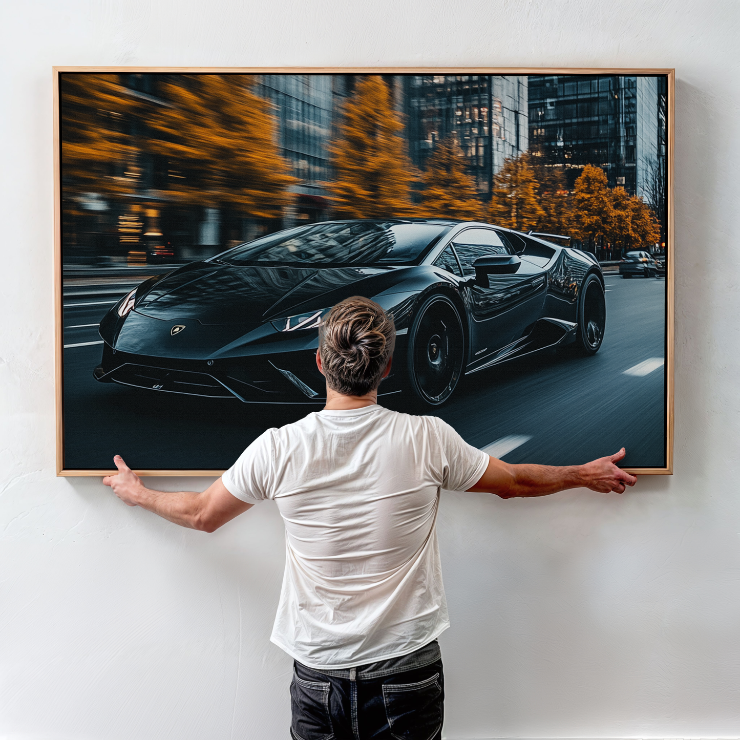 LAMBO CANVAS ART