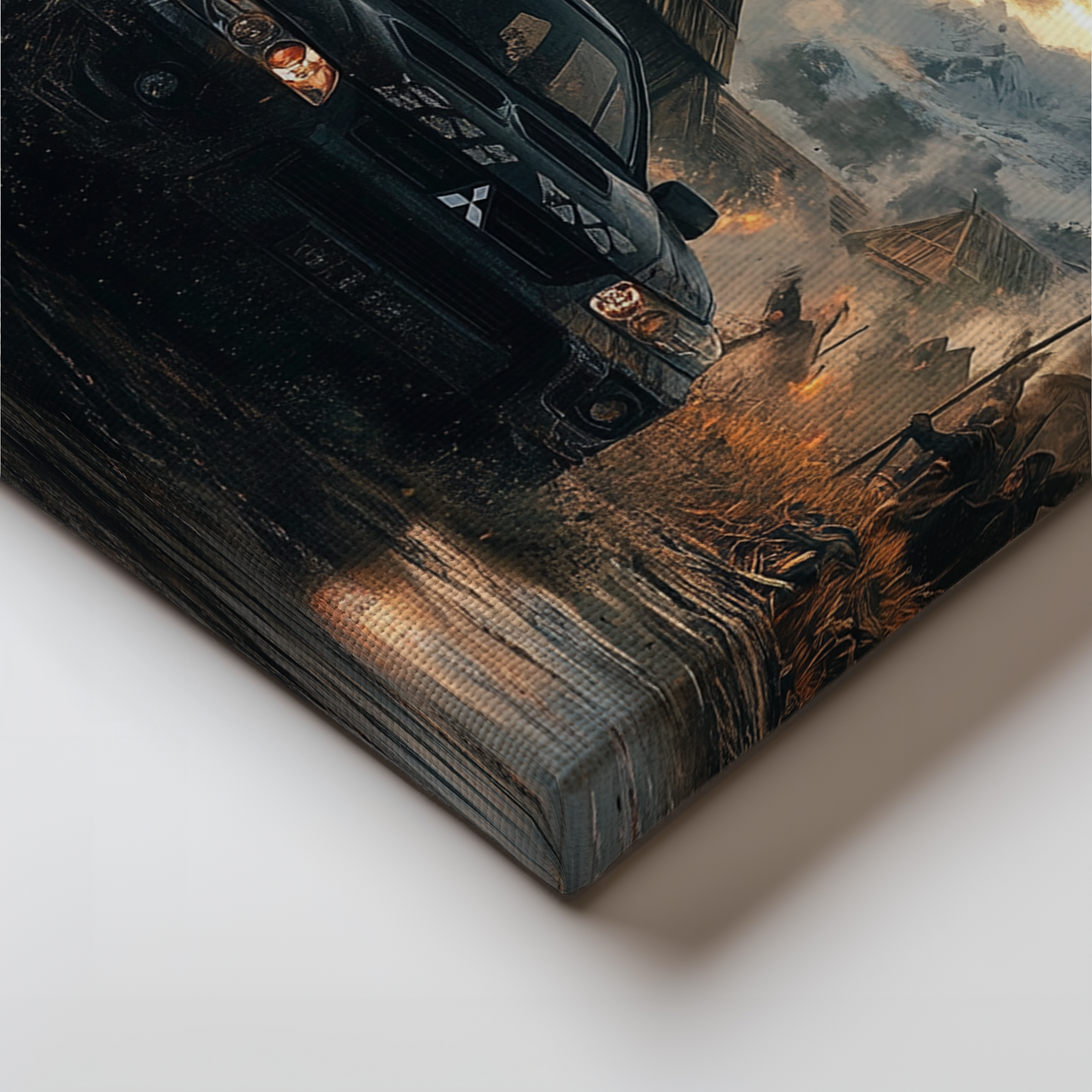 EVO LANCER CANVAS ART