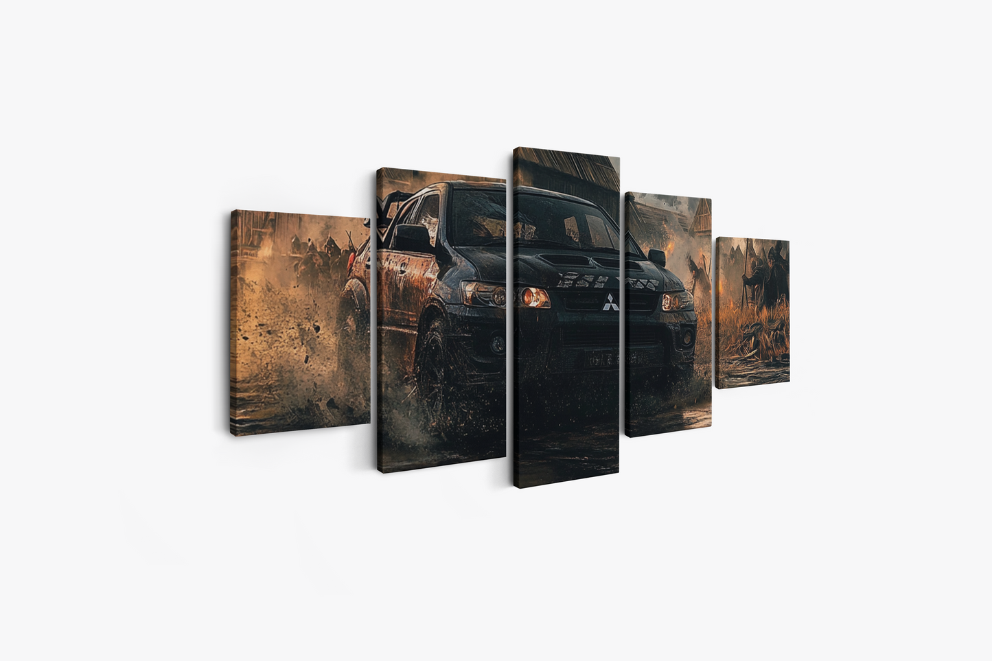 EVO LANCER CANVAS ART