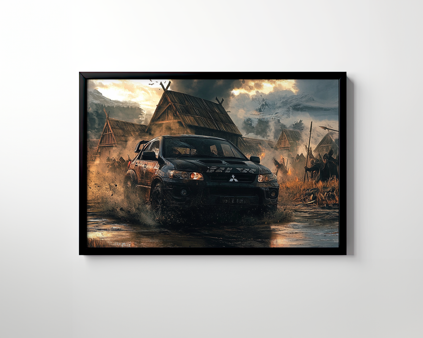 EVO LANCER CANVAS ART