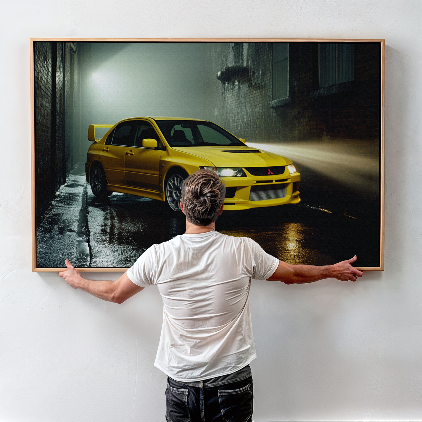 EVO LANCER CANVAS ART