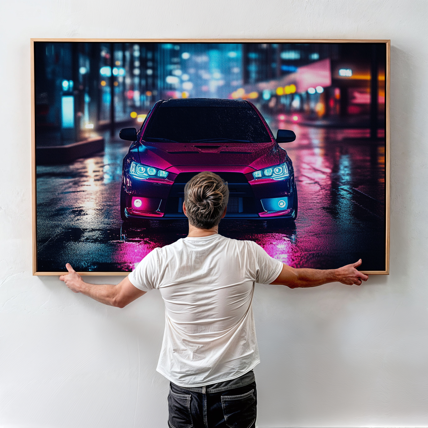 EVO LANCER CANVAS ART