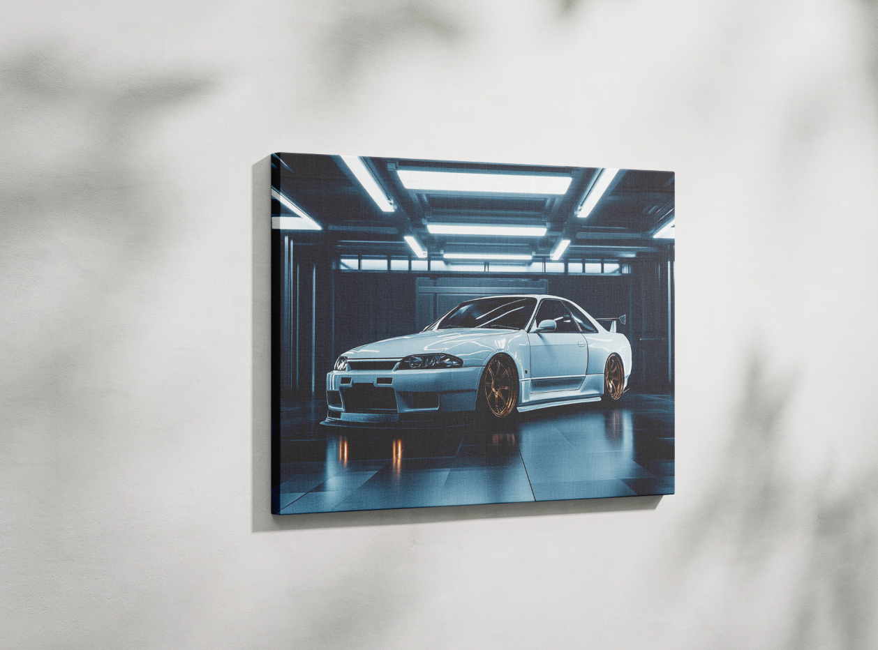 EVO LANCER CANVAS ART