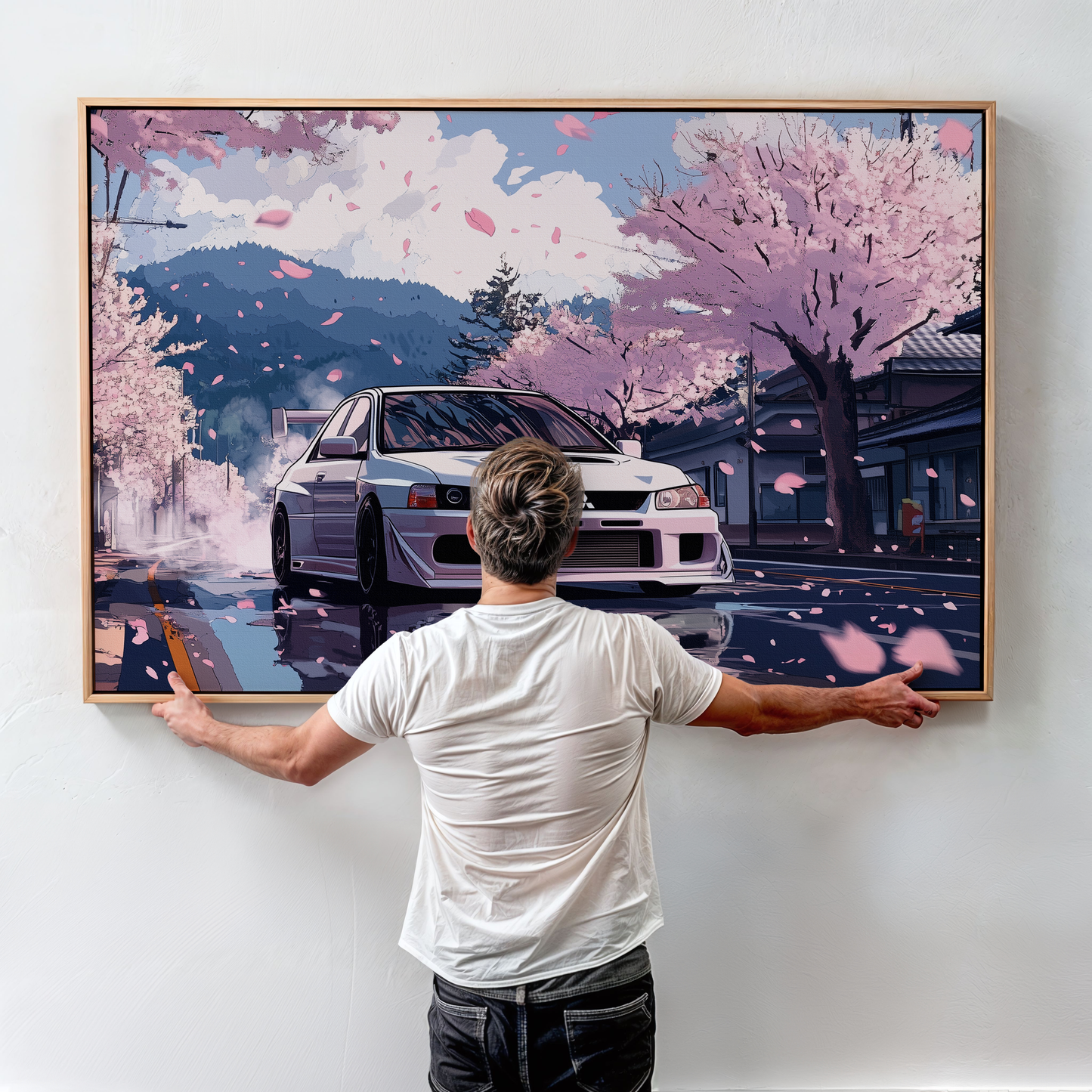 EVO LANCER CANVAS ART
