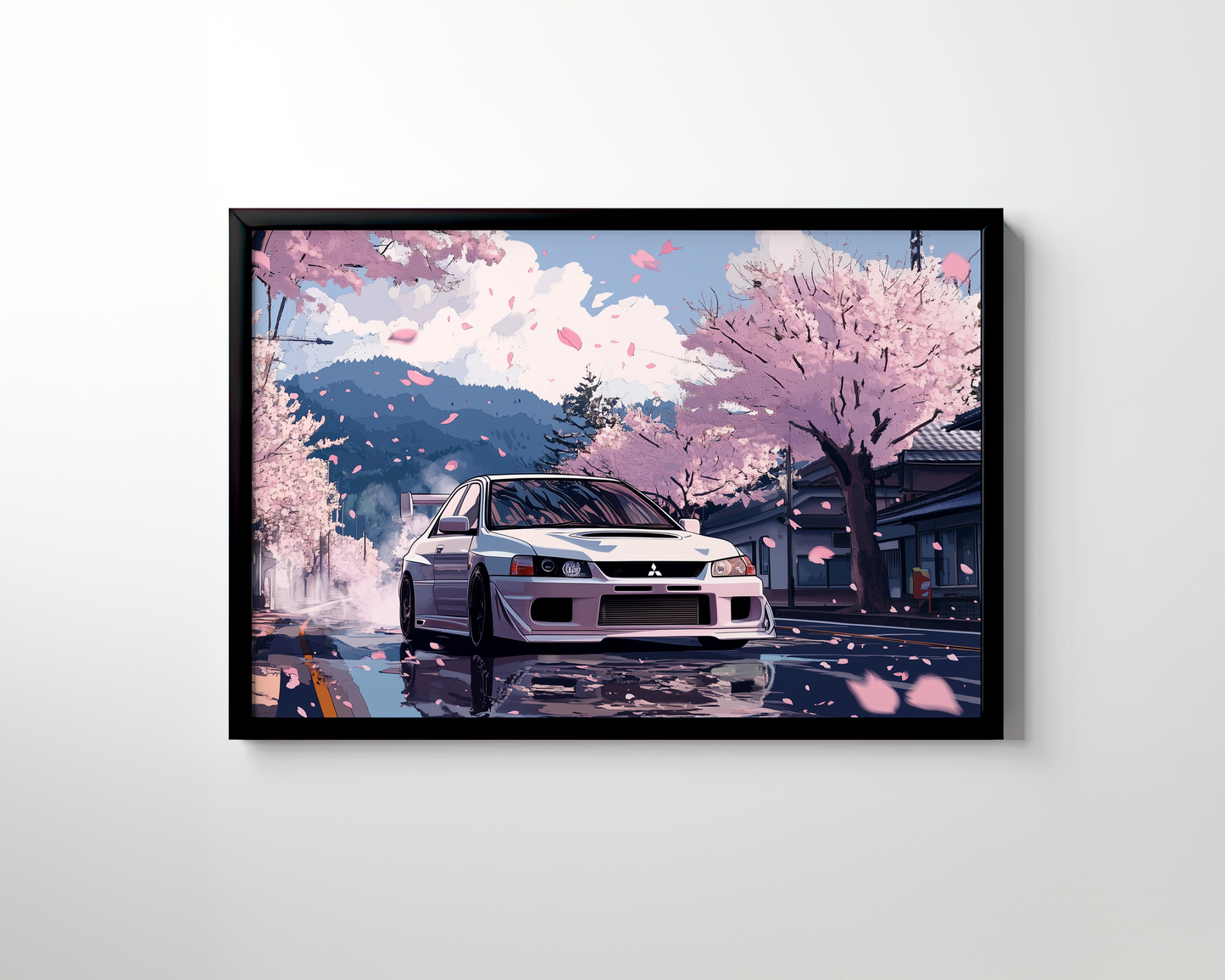 EVO LANCER CANVAS ART