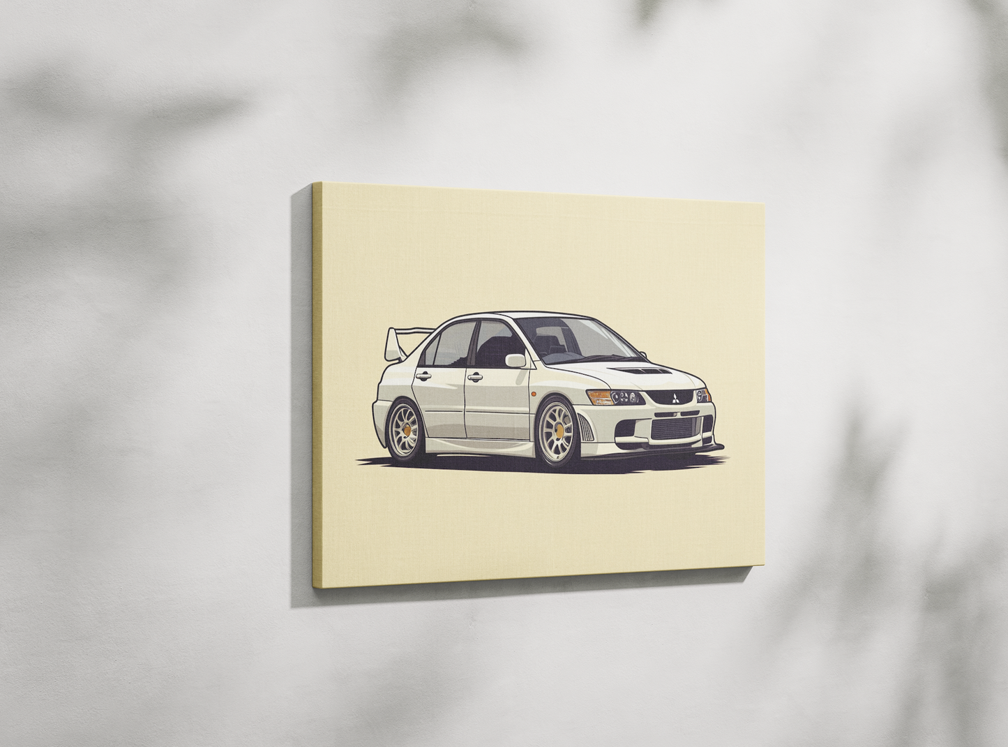 EVO LANCER CANVAS ART