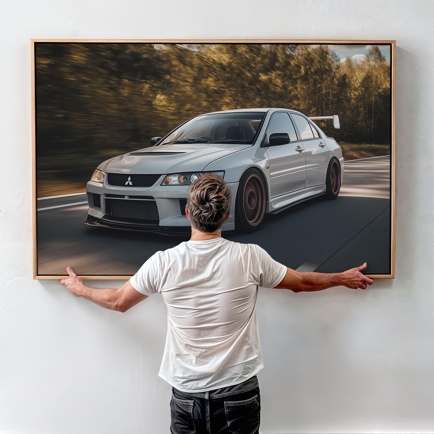EVO LANCER CANVAS ART