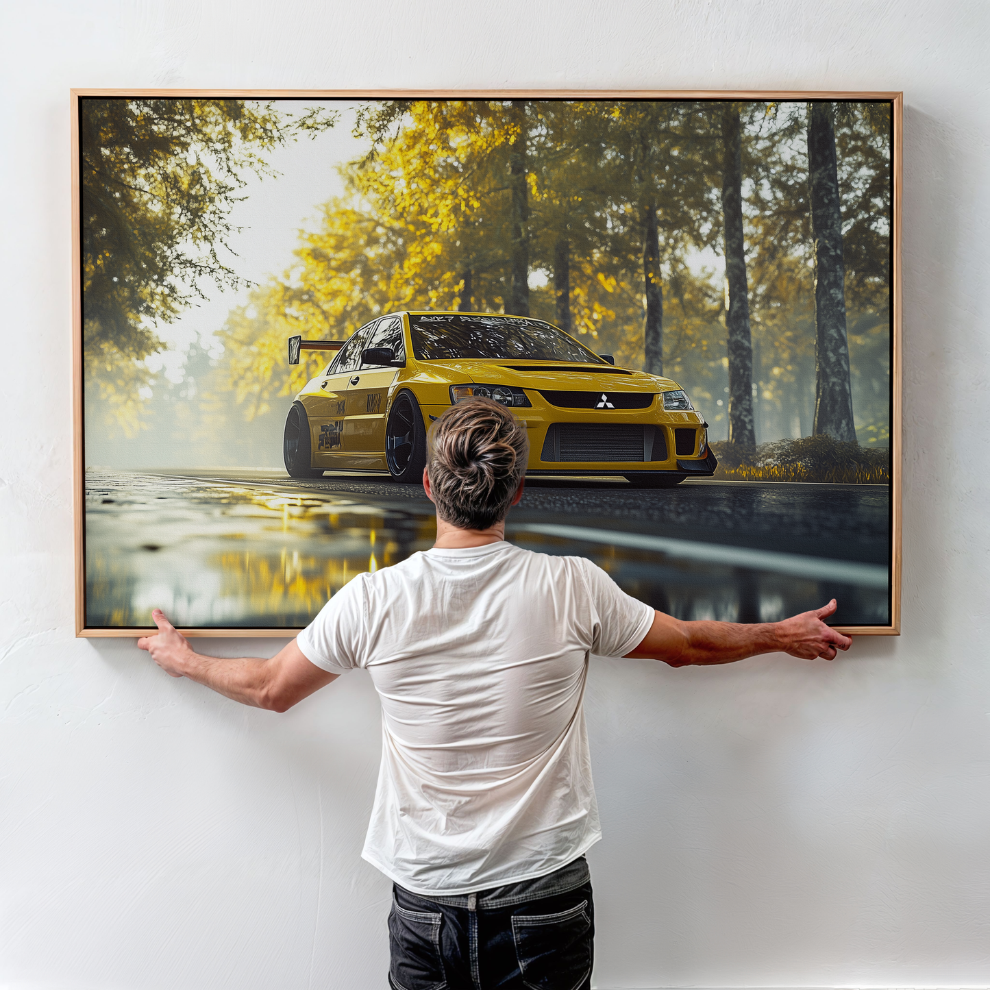 EVO LANCER CANVAS ART