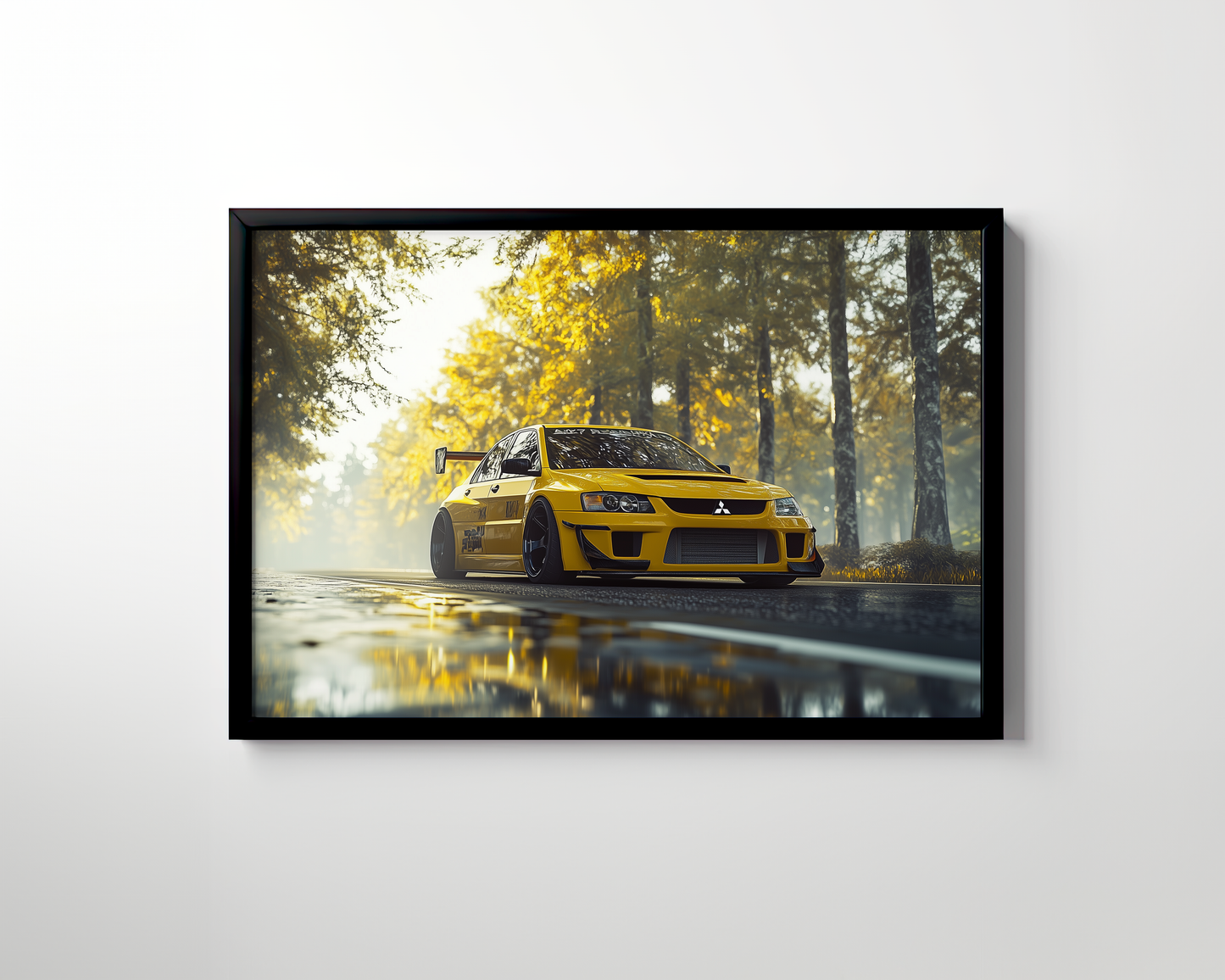 EVO LANCER CANVAS ART