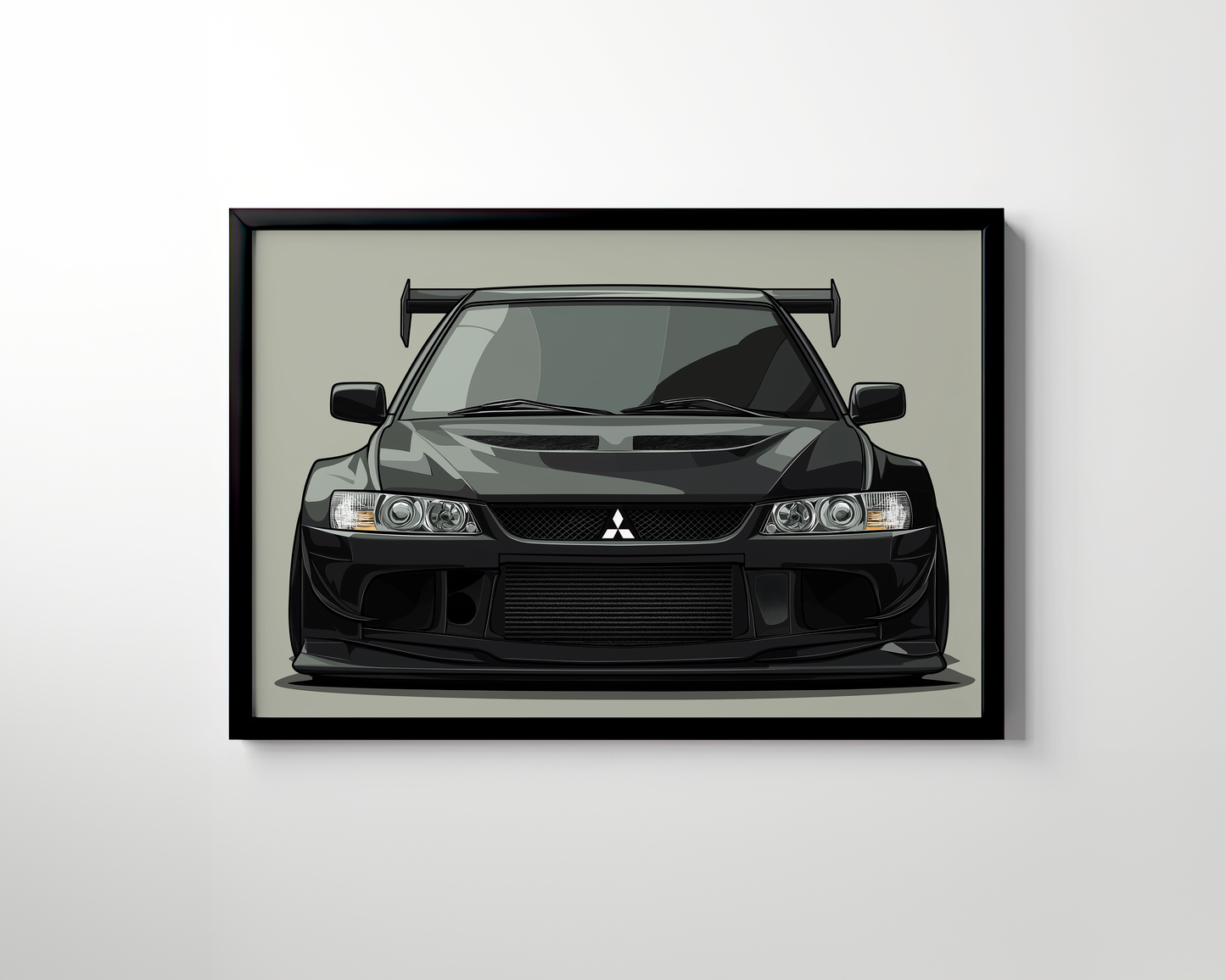 EVO LANCER CANVAS ART