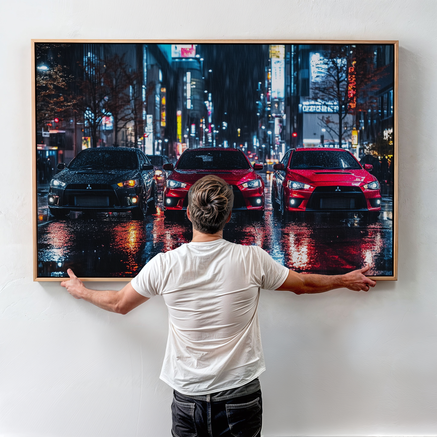 EVO LANCER CANVAS ART