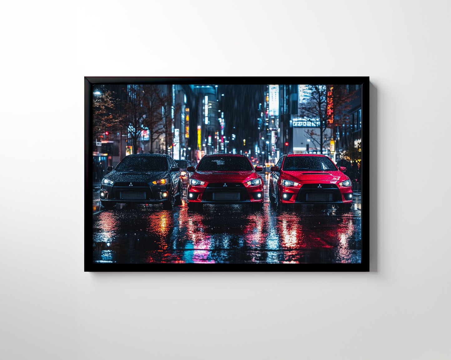 EVO LANCER CANVAS ART