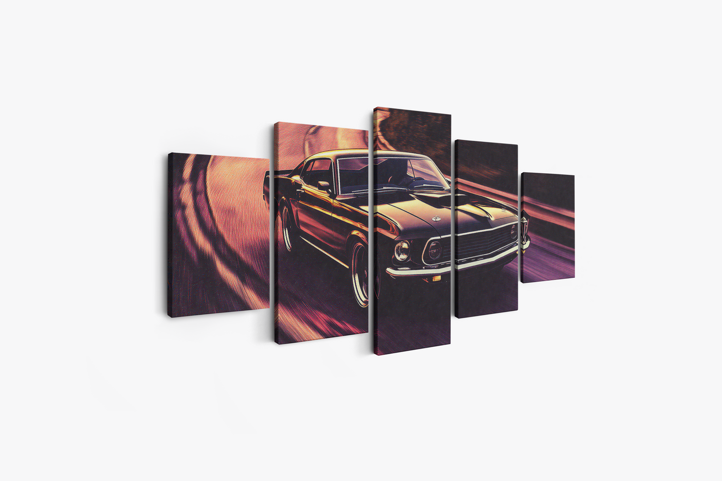 MUSTANG CANVAS ART