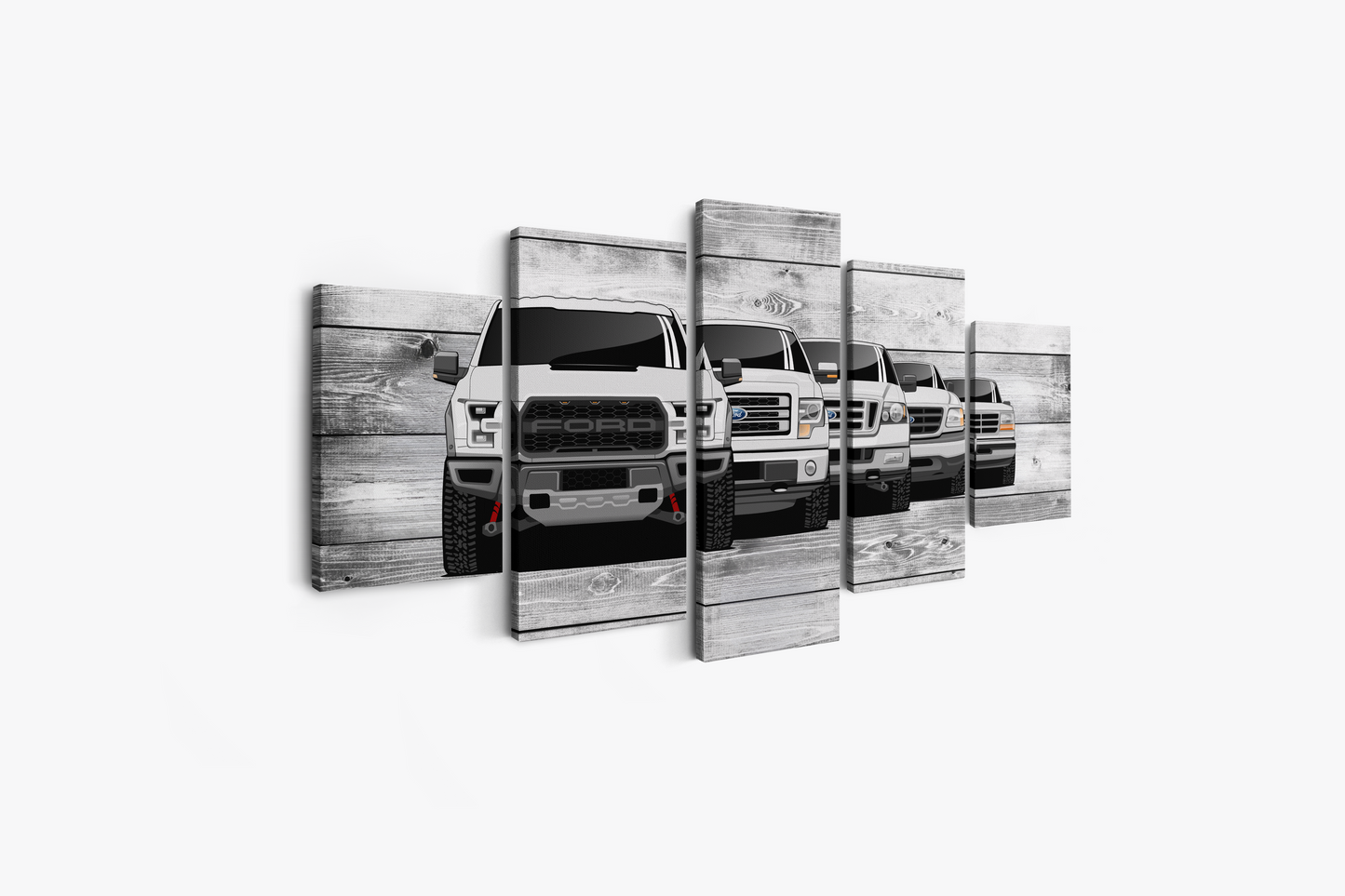 FORD F-150 GENERATIONS WALL ART