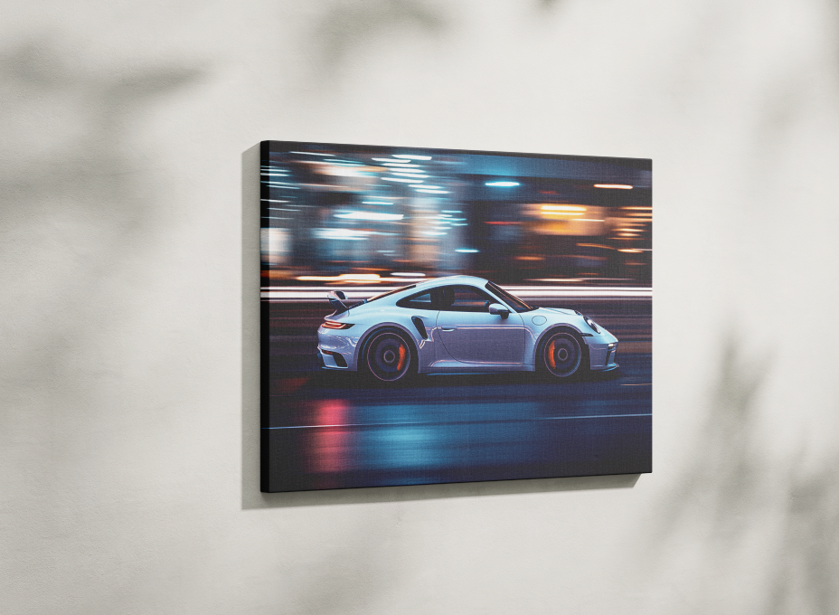 PORSCHE CAR WALL ART