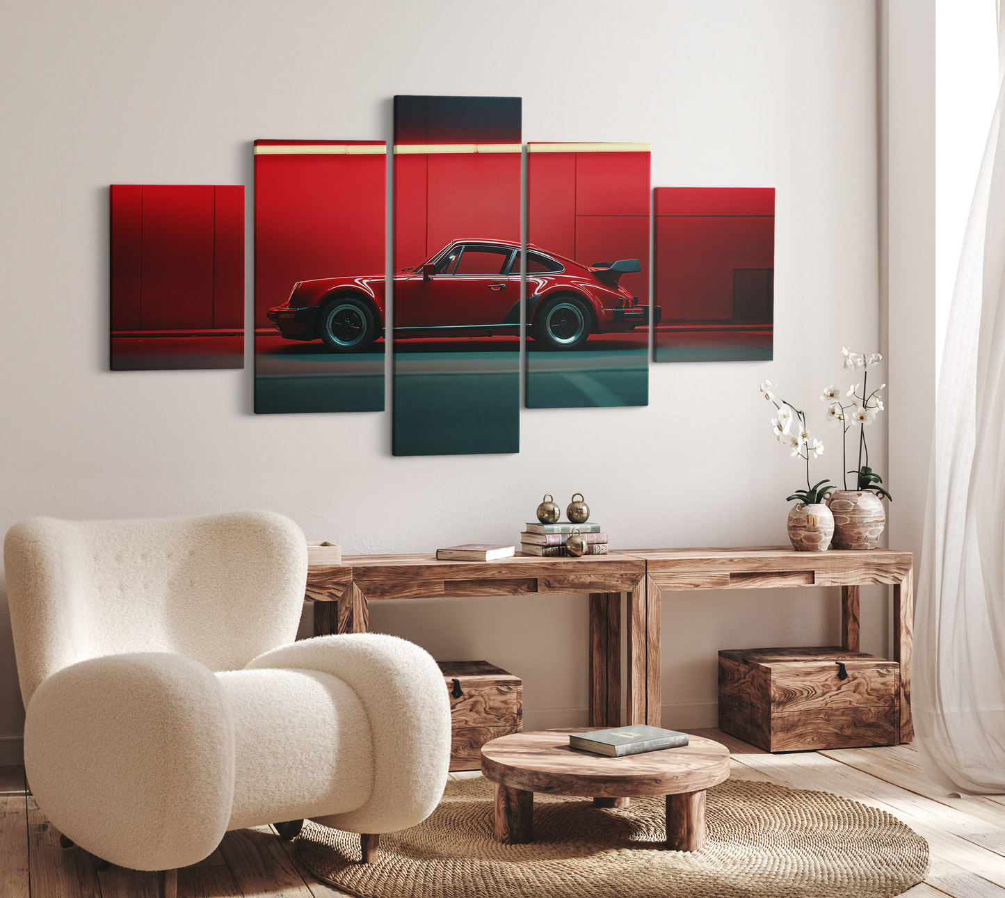 PORSCHE CAR WALL ART