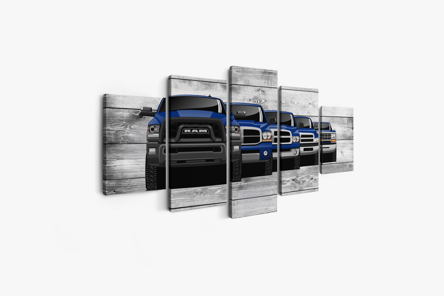 RAM TRUCK GENERATIONS WALL ART