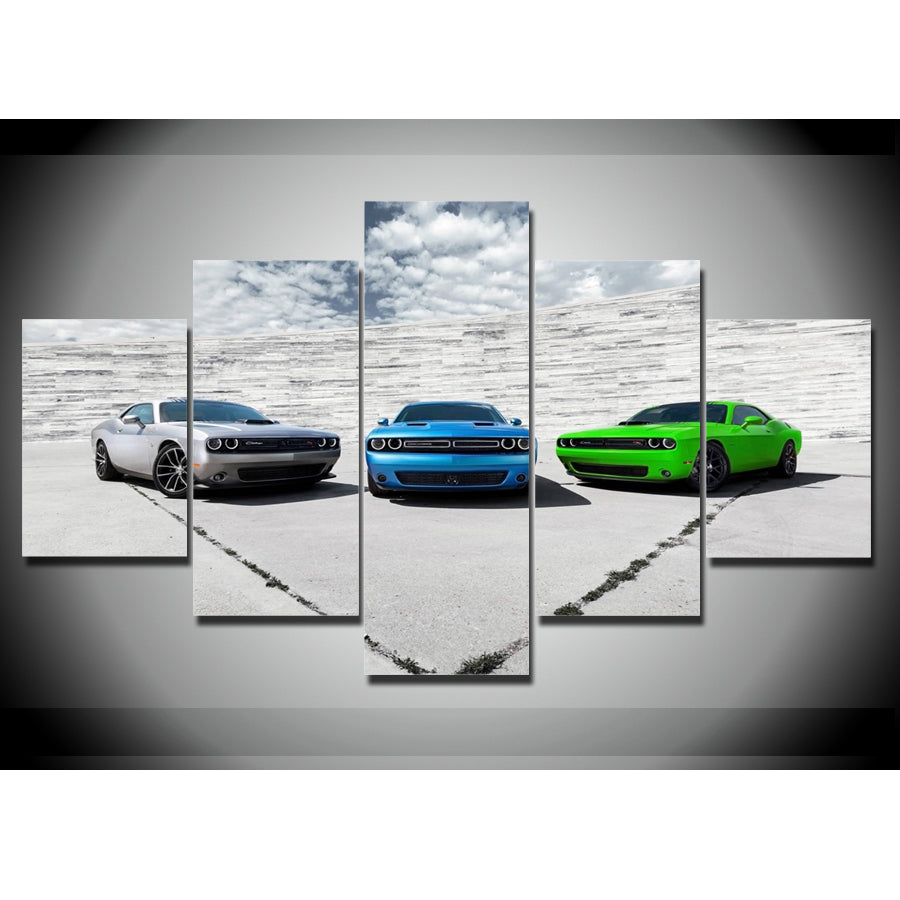 MUSCLE CAR CANVAS ART