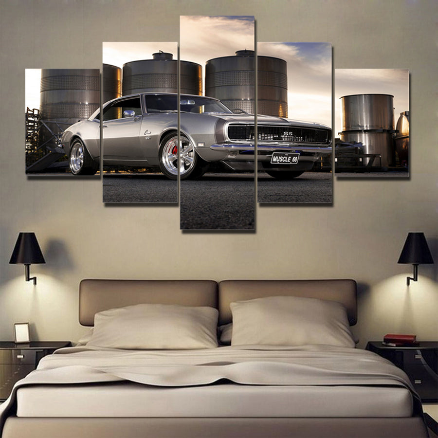 MUSCLE CAR CANVAS ART