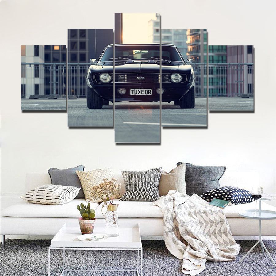 CAMARO CAR CANVAS ART
