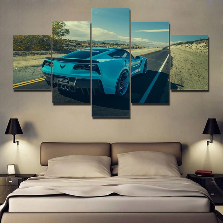MUSCLE CAR CANVAS ART
