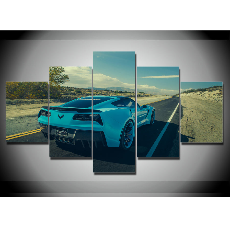 MUSCLE CAR CANVAS ART