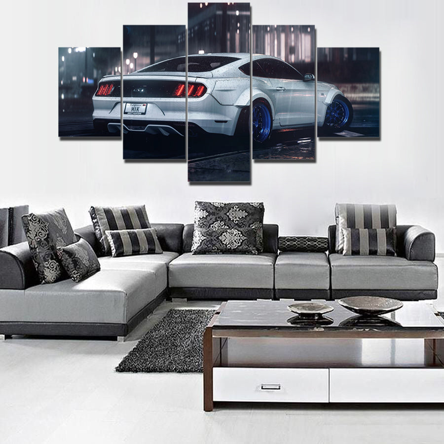 MUSTANG CANVAS ART