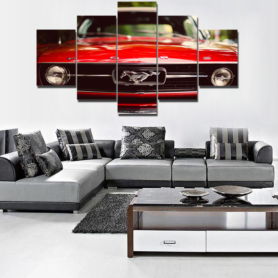 MUSTANG CANVAS ART