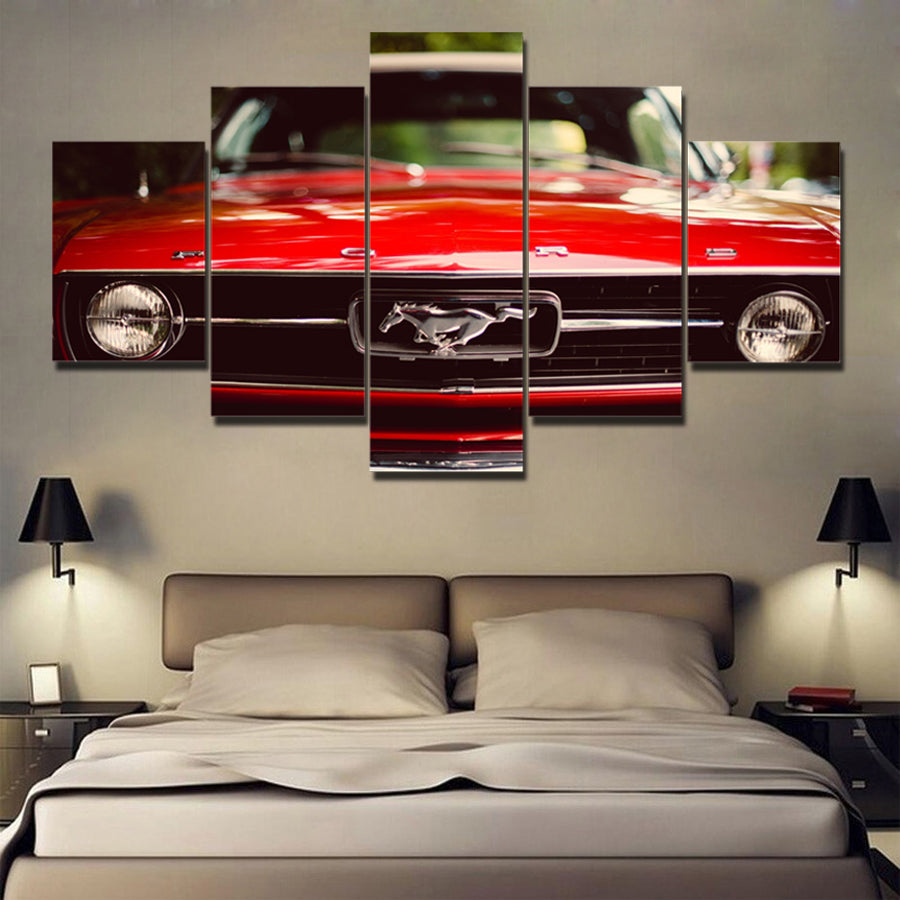 MUSTANG CANVAS ART