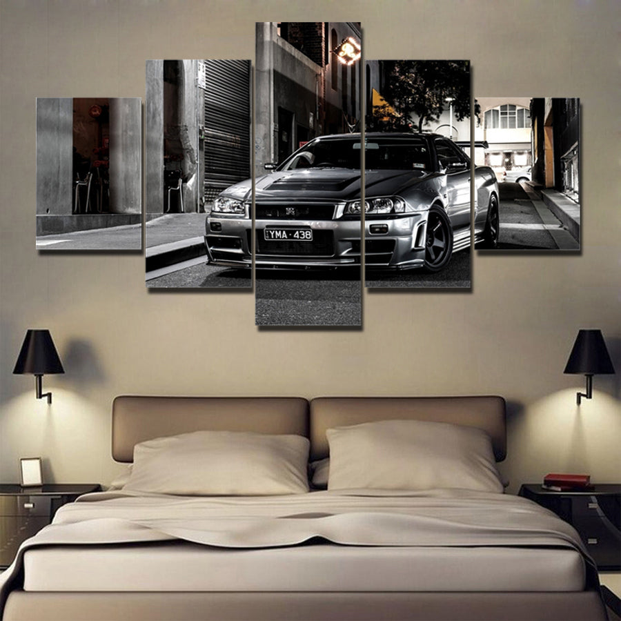 JDM CAR CANVAS ART