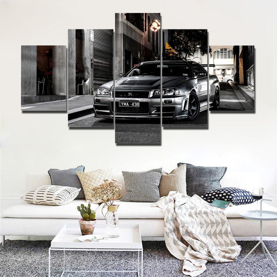 JDM CAR CANVAS ART