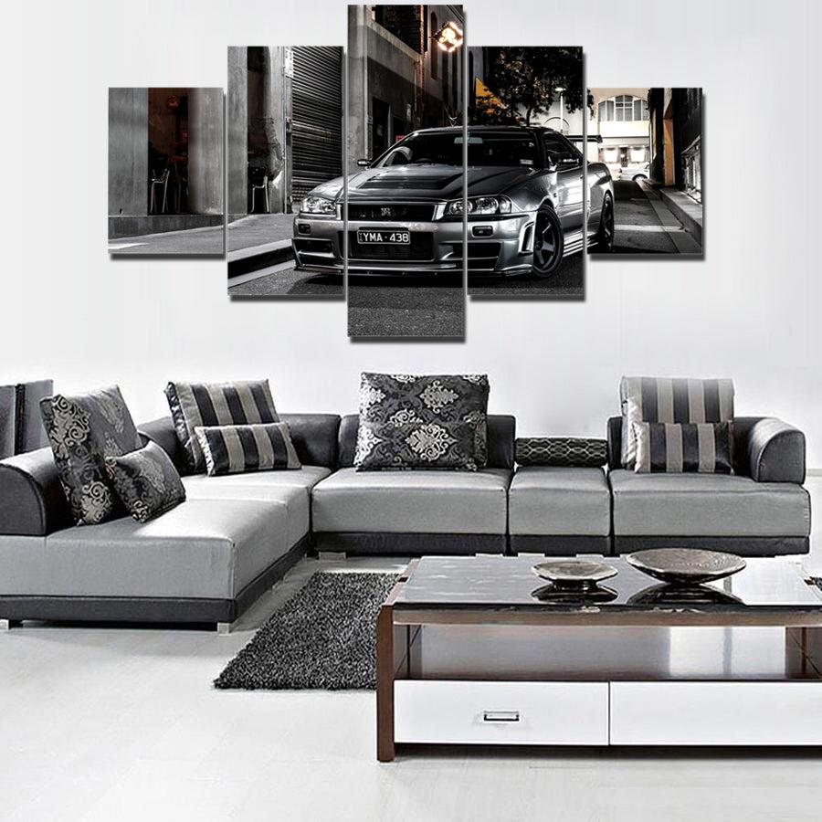JDM CAR CANVAS ART