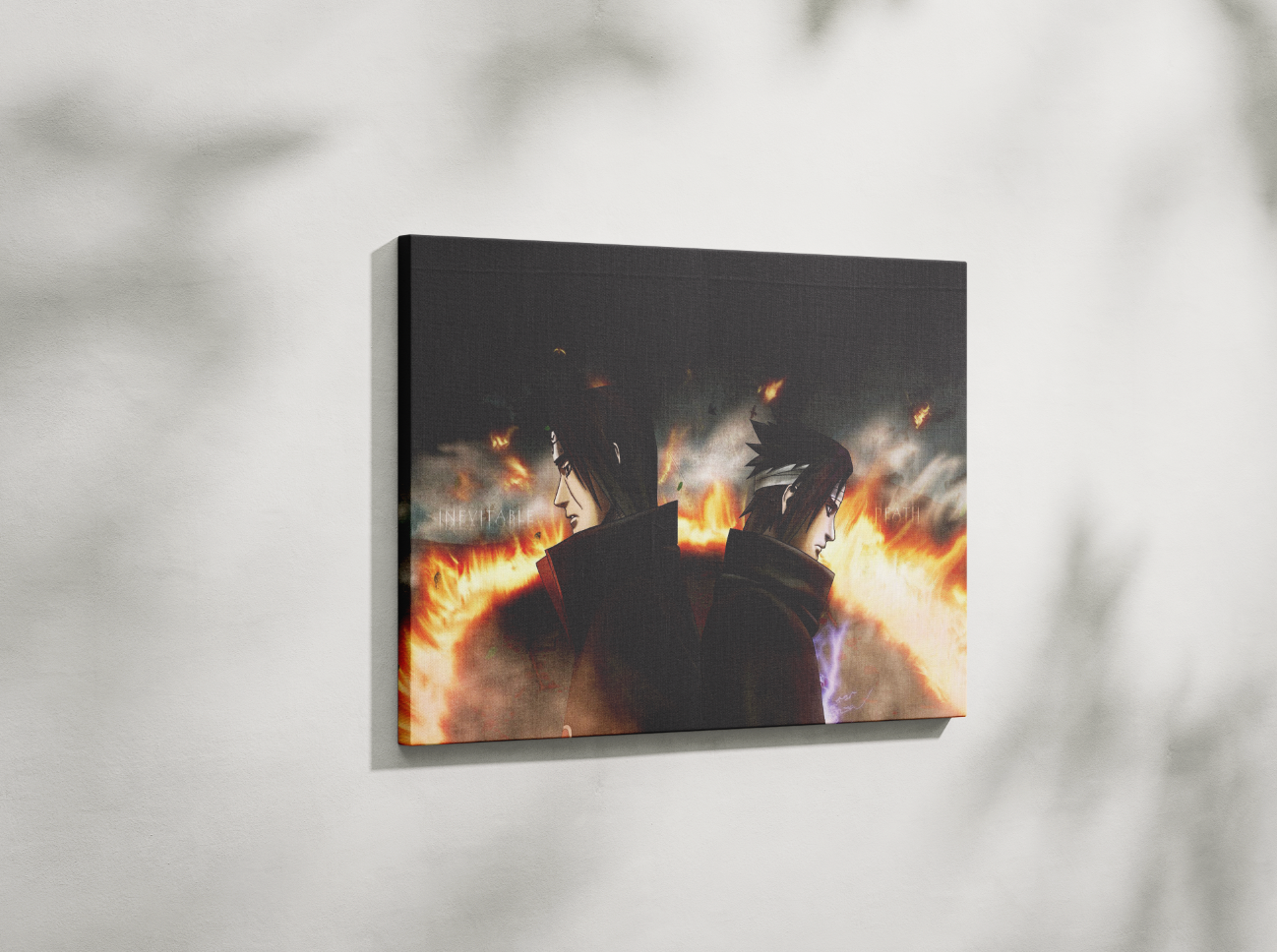 ITACHI & SASUKE CANVAS ART