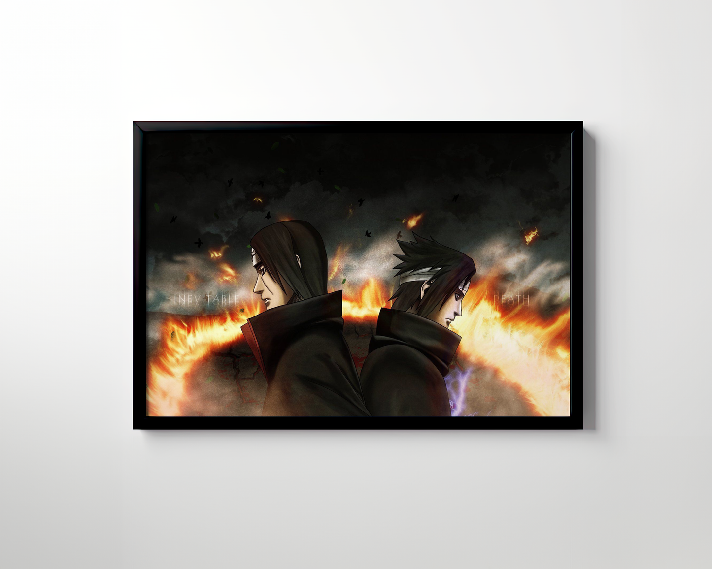 ITACHI & SASUKE CANVAS ART