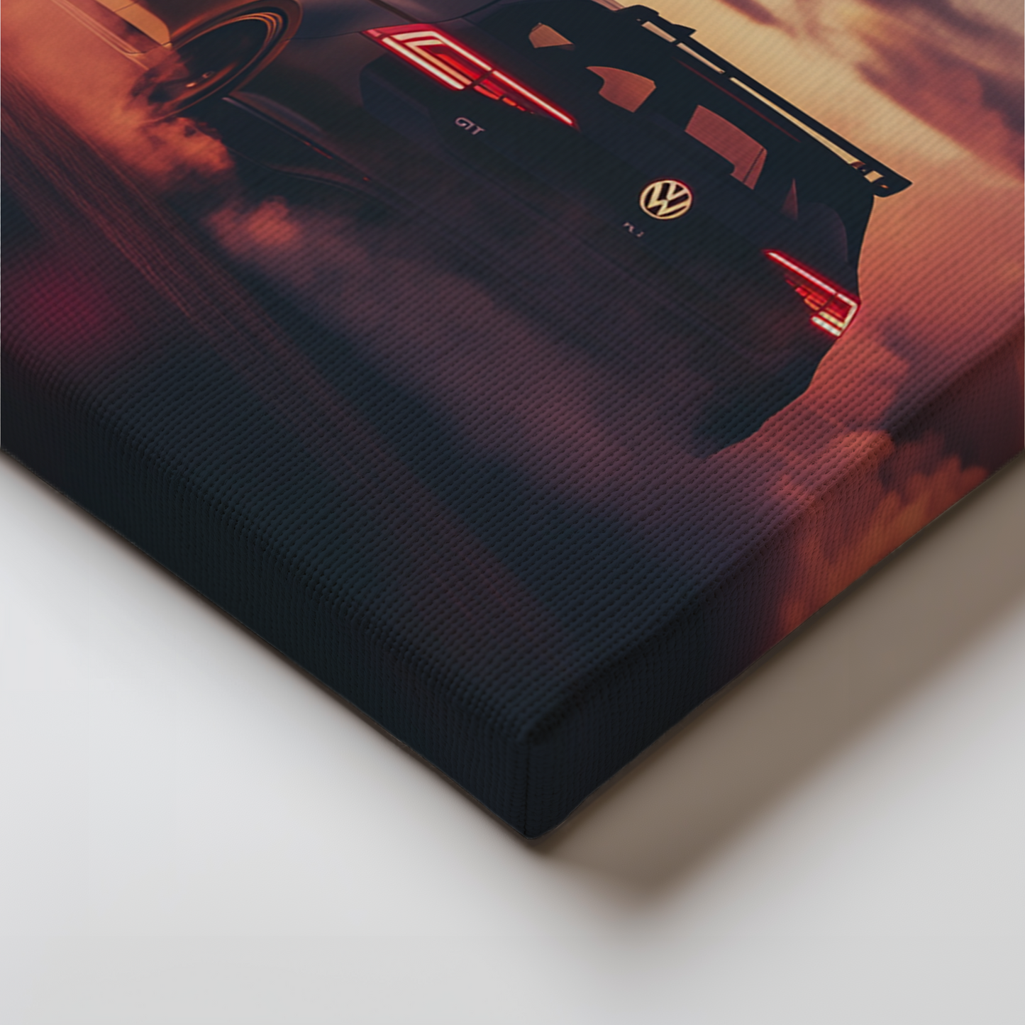 VOLKSWAGEN GOLF CANVAS ART