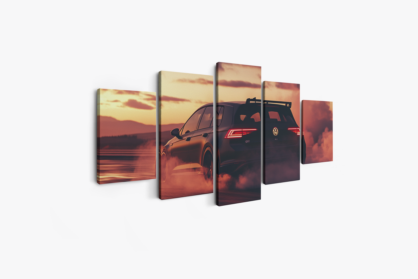 VOLKSWAGEN GOLF CANVAS ART