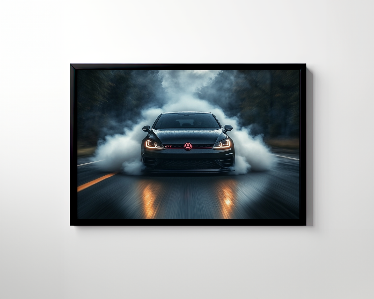 VOLKSWAGEN GOLF CANVAS ART