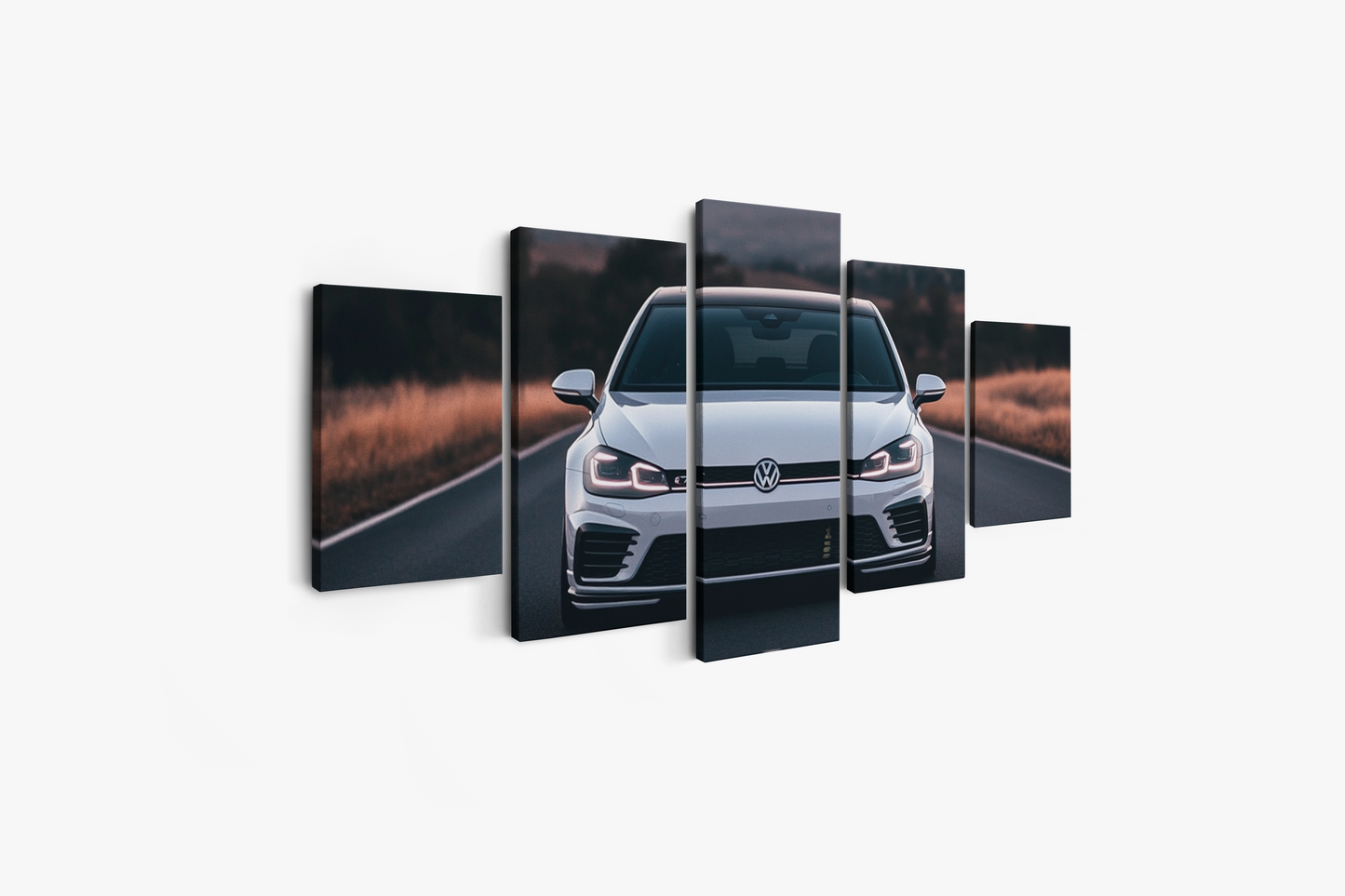 VOLKSWAGEN GOLF CANVAS ART