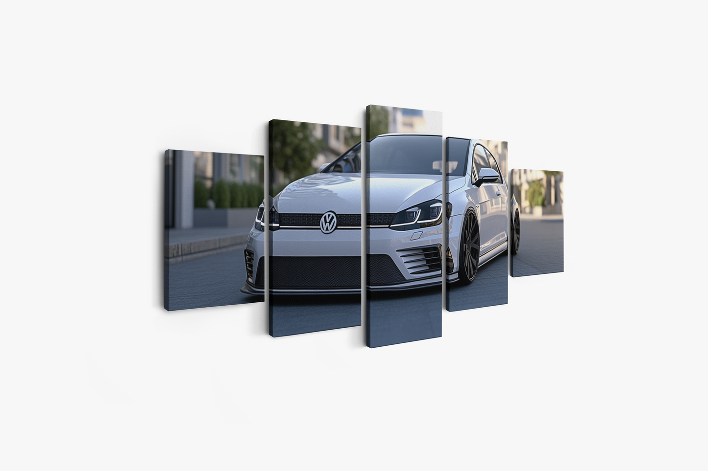 VOLKSWAGEN GOLF CANVAS ART