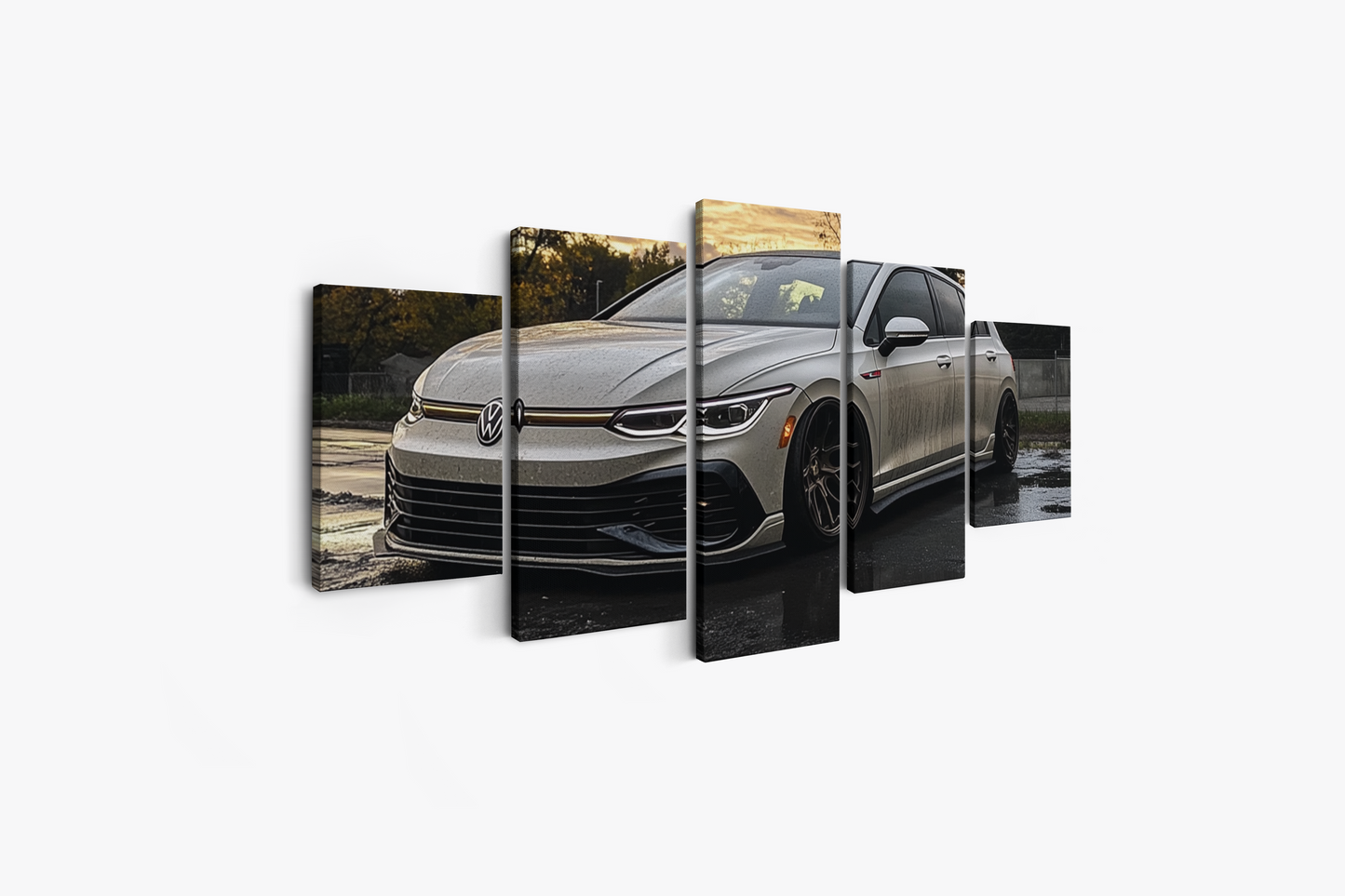 VOLKSWAGEN GOLF CANVAS ART