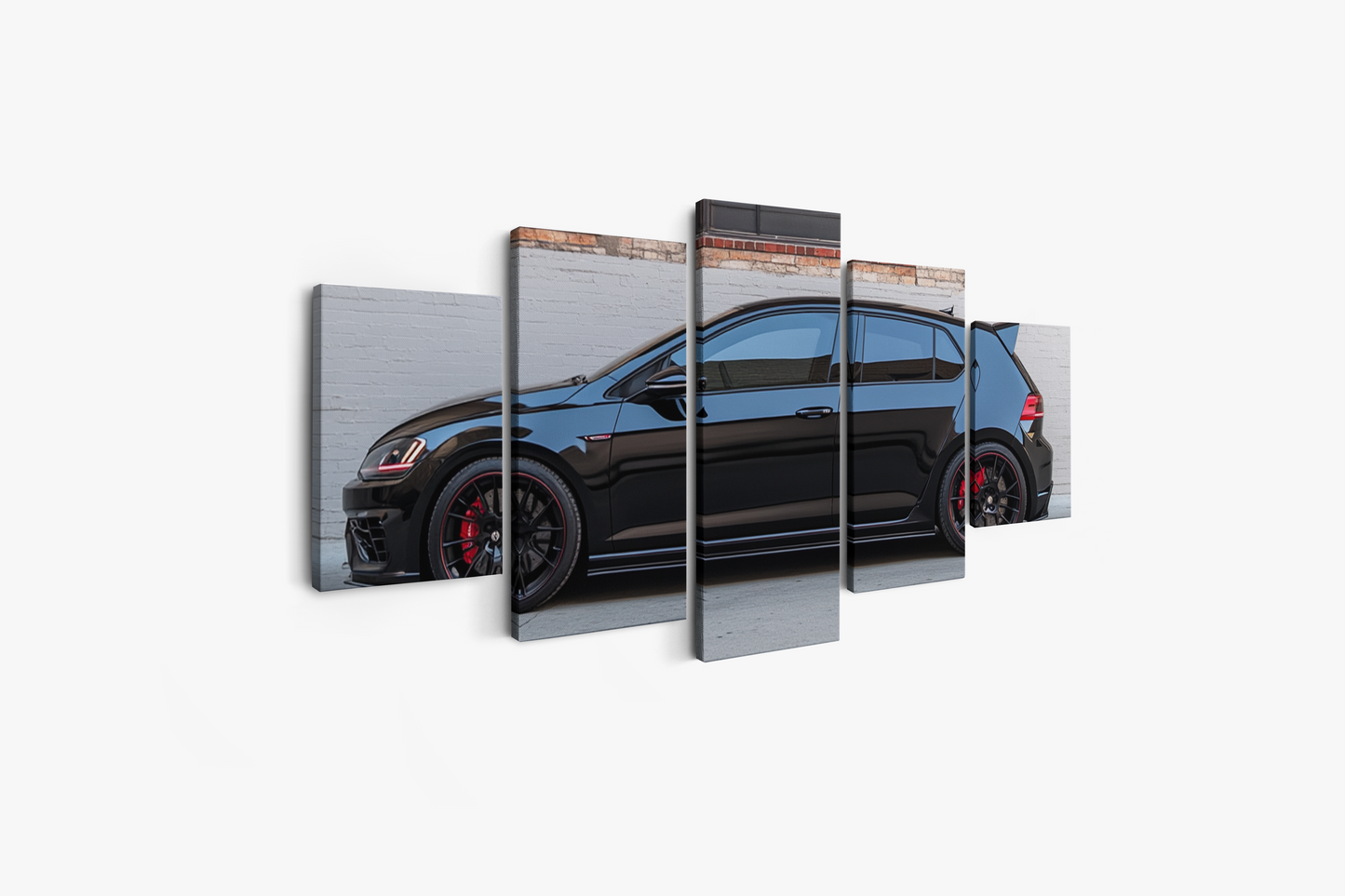 VOLKSWAGEN GOLF CANVAS ART