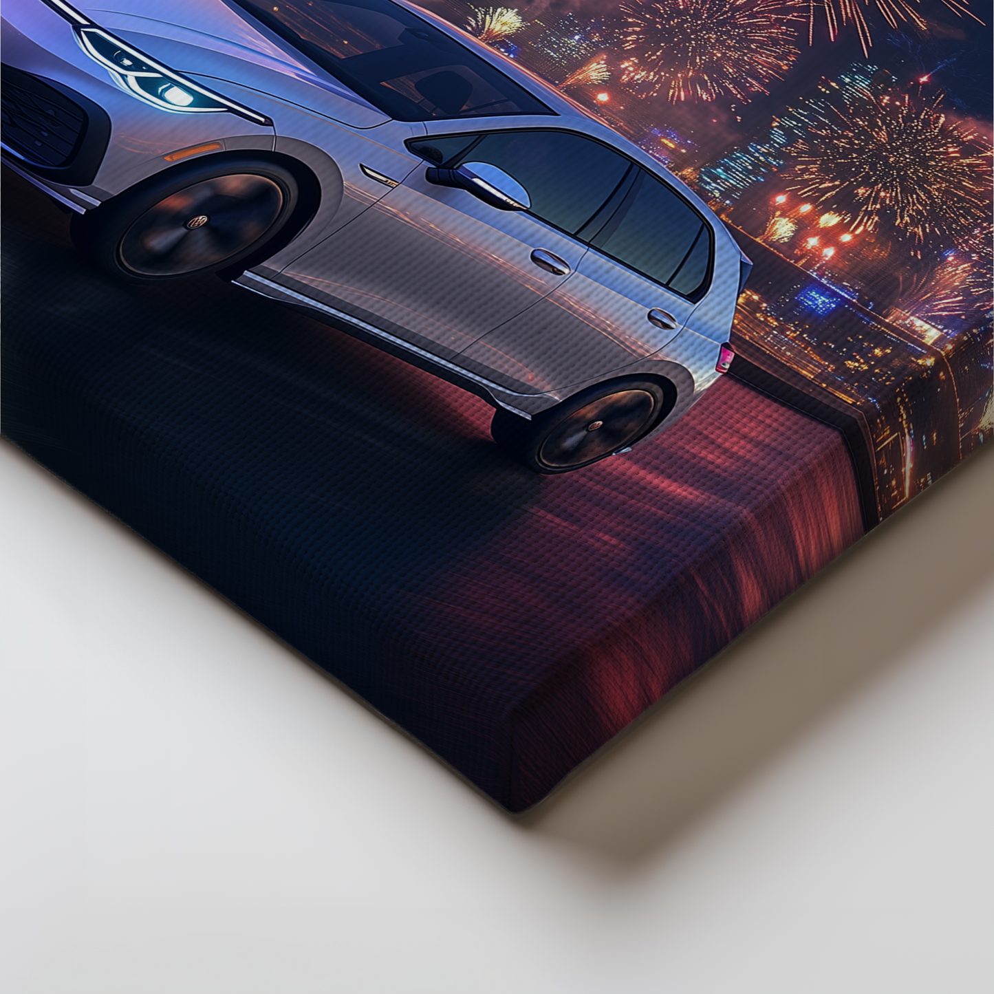 VOLKSWAGEN GOLF CANVAS ART