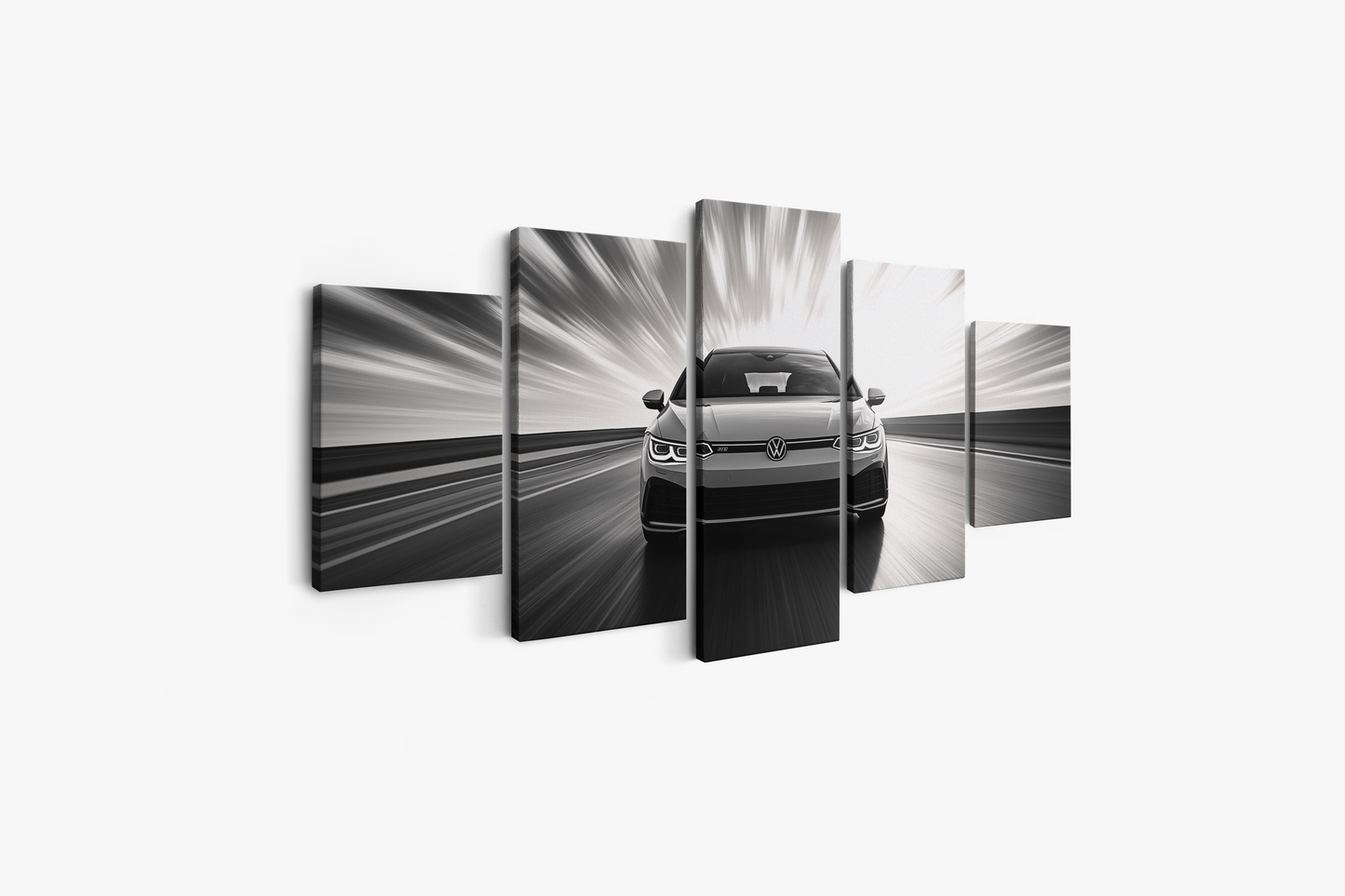 VOLKSWAGEN GOLF CANVAS ART