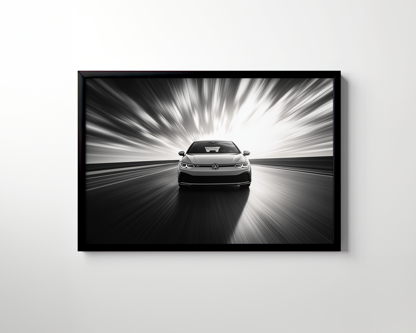 VOLKSWAGEN GOLF CANVAS ART