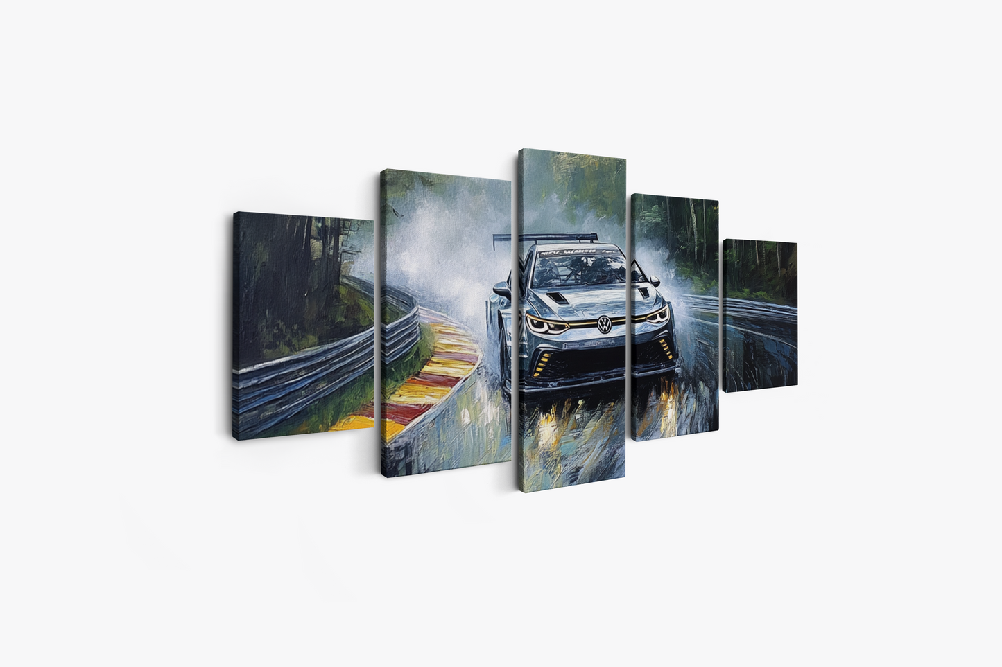 VOLKSWAGEN GOLF CANVAS ART