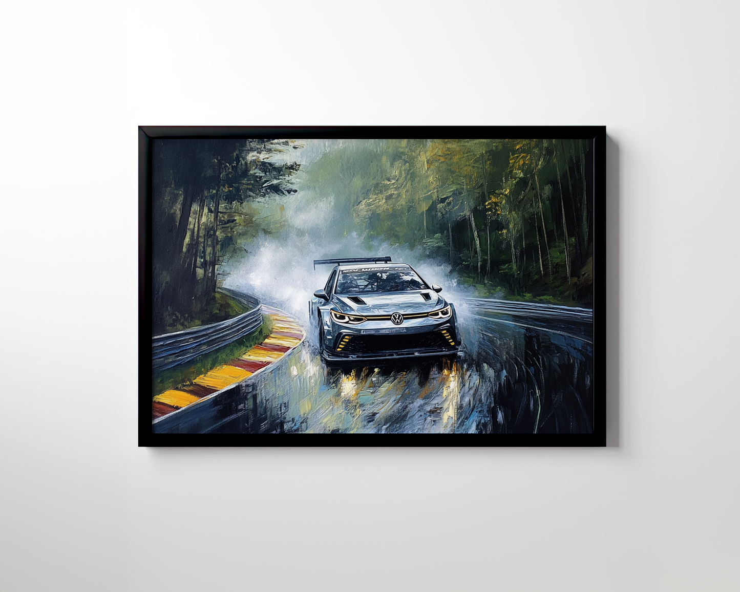 VOLKSWAGEN GOLF CANVAS ART