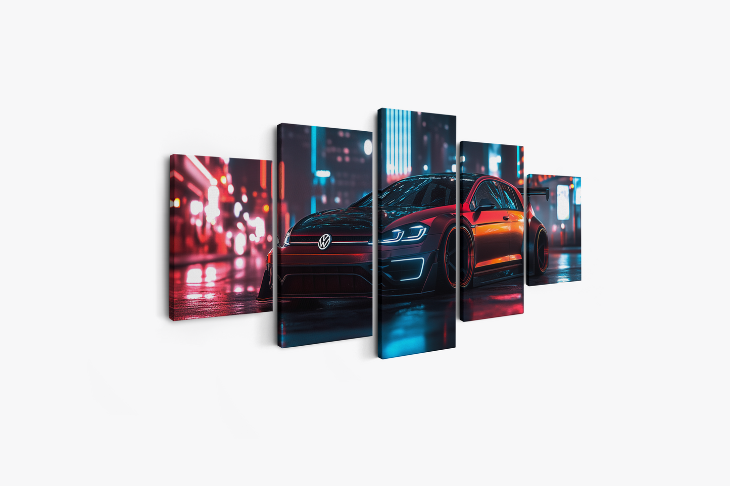 VOLKSWAGEN GOLF CANVAS ART