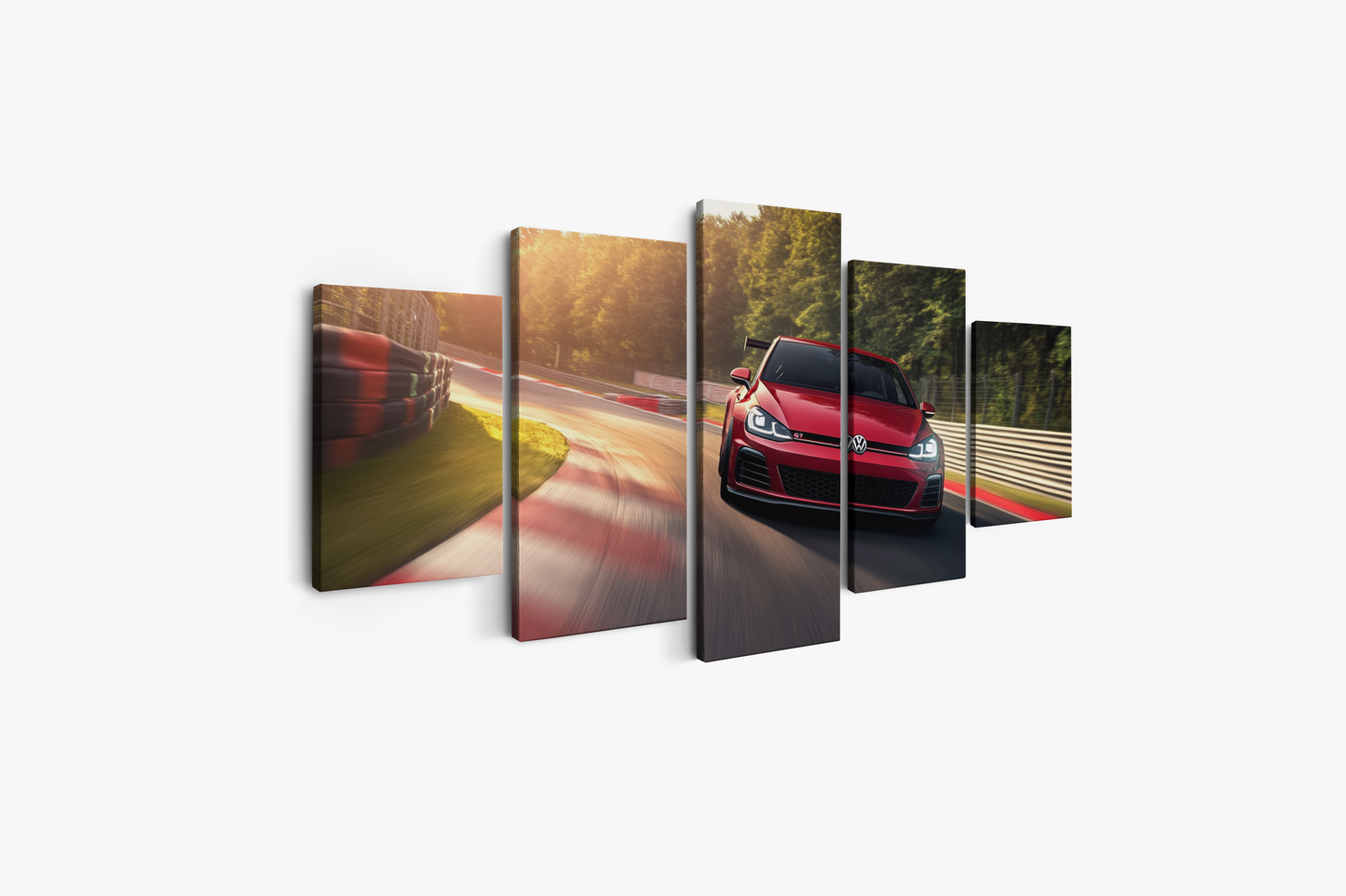 VOLKSWAGEN GOLF CANVAS ART