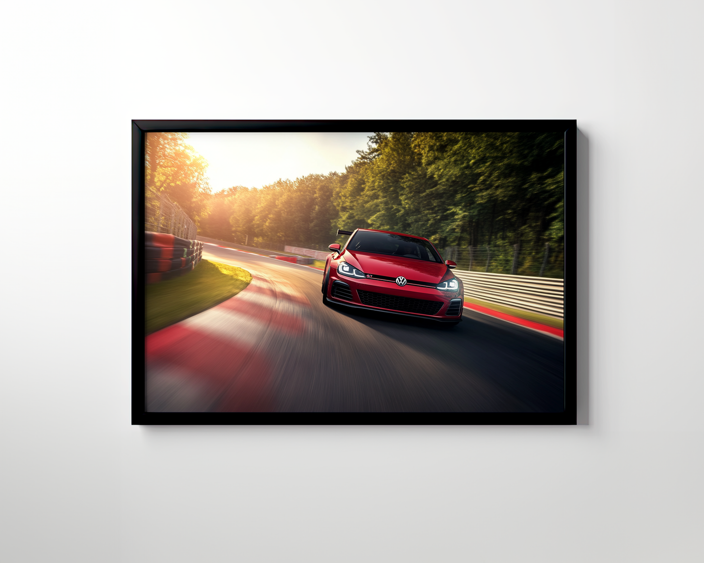 VOLKSWAGEN GOLF CANVAS ART