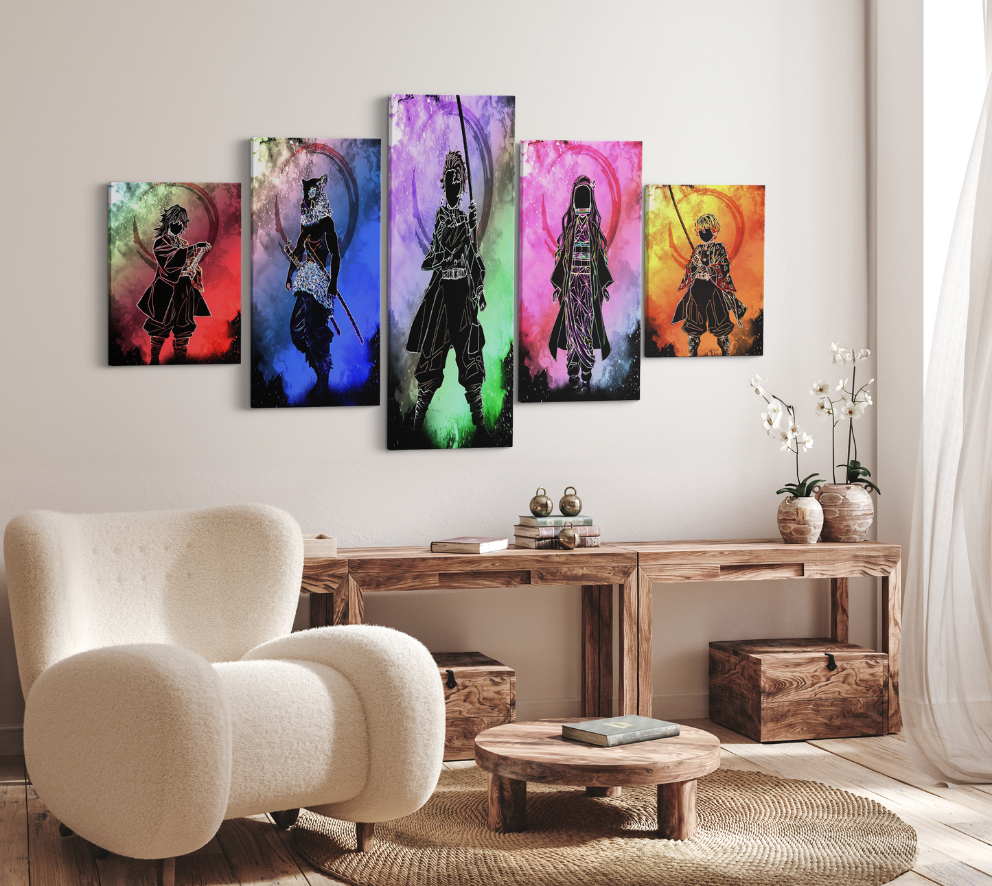 DEMON SLAYER CANVAS ART